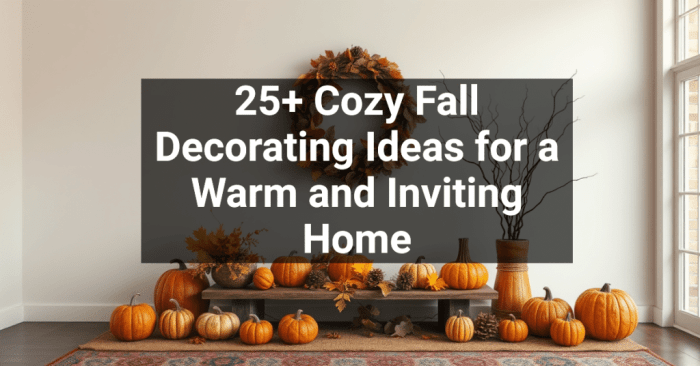 Autumn home decor ideas