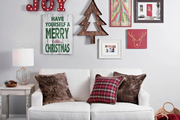 Christmas wall decor ideas