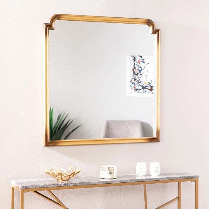 Mirror window wall decor