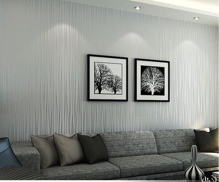 Silver wall decor for living room