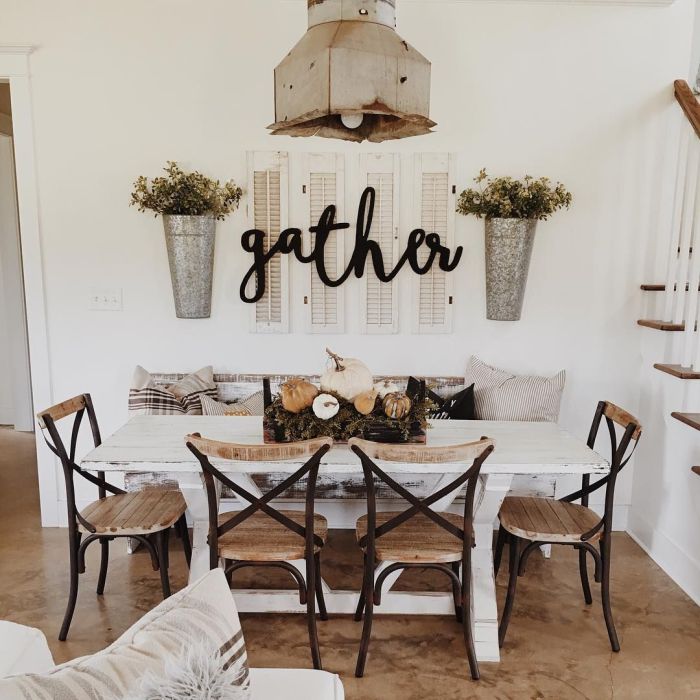 Modern farmhouse wall decor