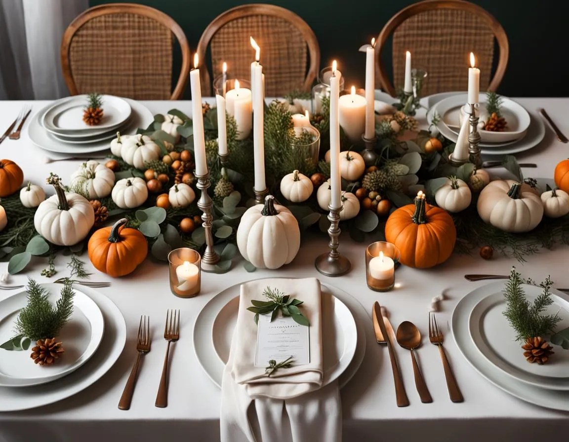 Fall wedding table decor ideas