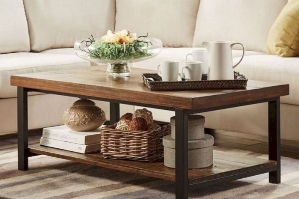 Modern ultra coffee table furniture wood contemporary collection round diy