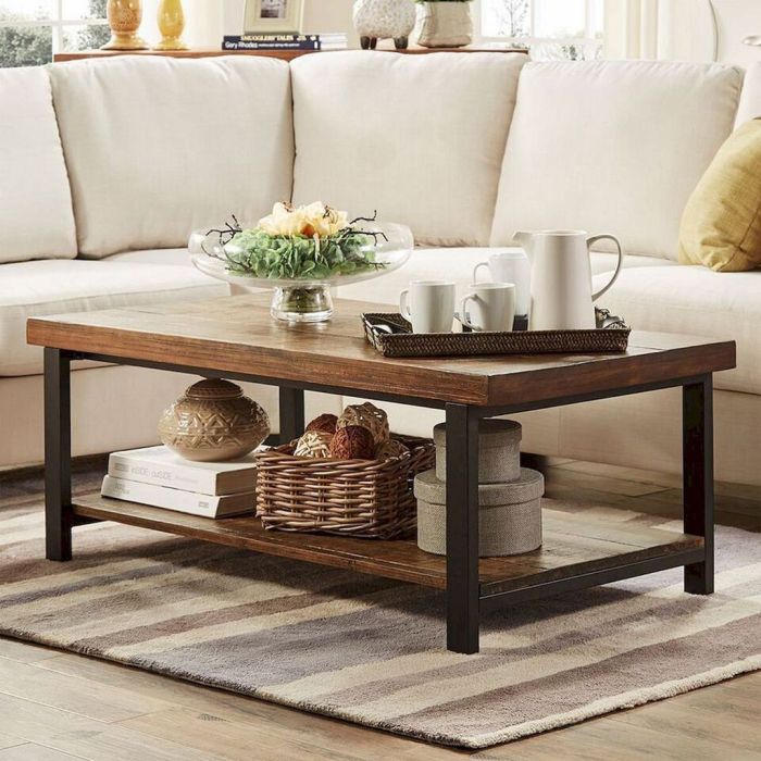 Modern ultra coffee table furniture wood contemporary collection round diy