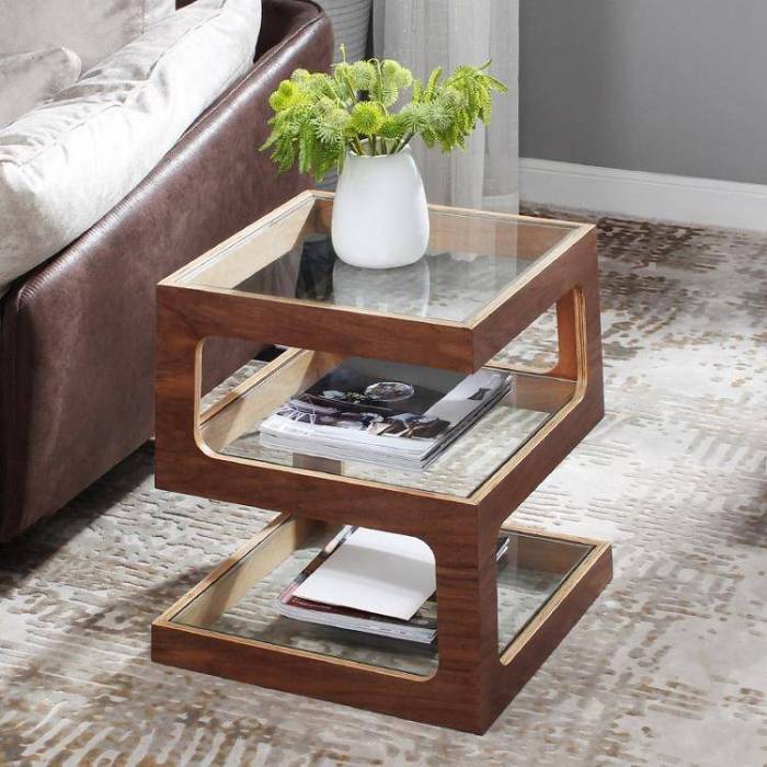 Side table decor living room