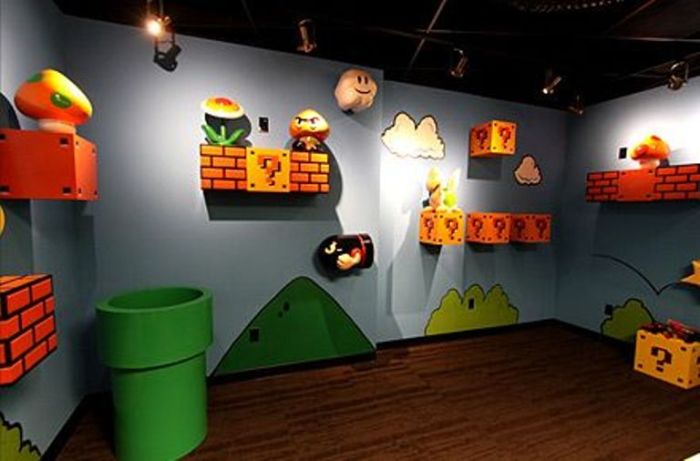 Mario bros wall decor