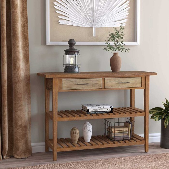 Entry way table decor ideas