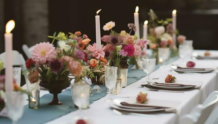 Flowers for table decor