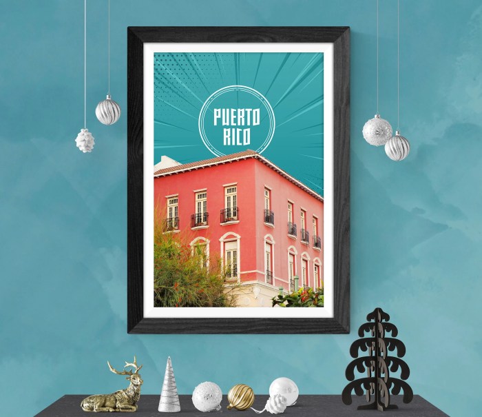 Puerto rican wall decor