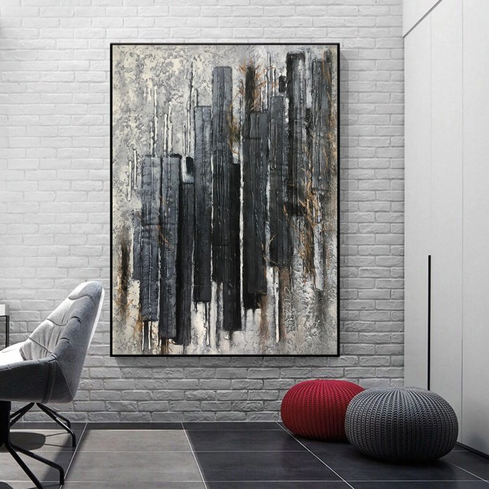 Black wall art and decor