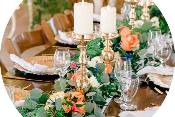 Wedding table decor rentals