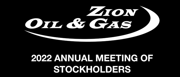 Stock price zion oil